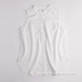 Summer Contracted Style Sleeveless Vest Casual Shirt